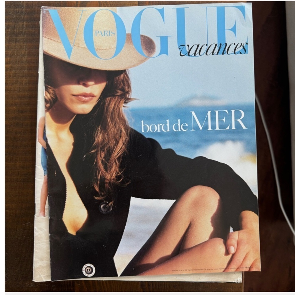VOGUE Paris Supplement 858 Spécial Bord de Mer June 2005